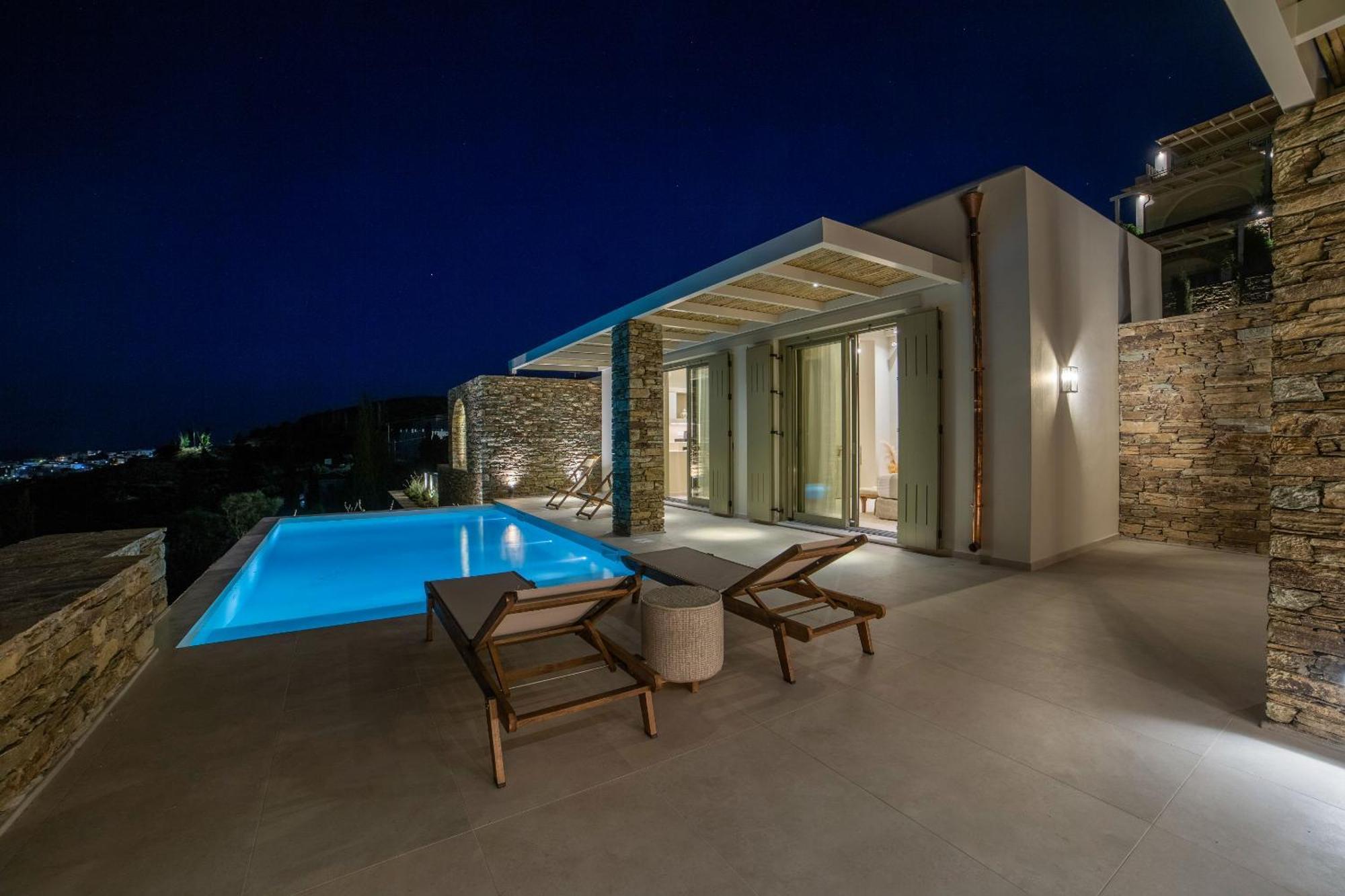 Casa Di Fiori Andros Suites الغرفة الصورة