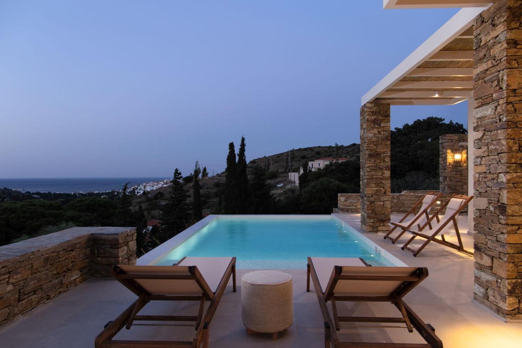Casa Di Fiori Andros Suites الغرفة الصورة
