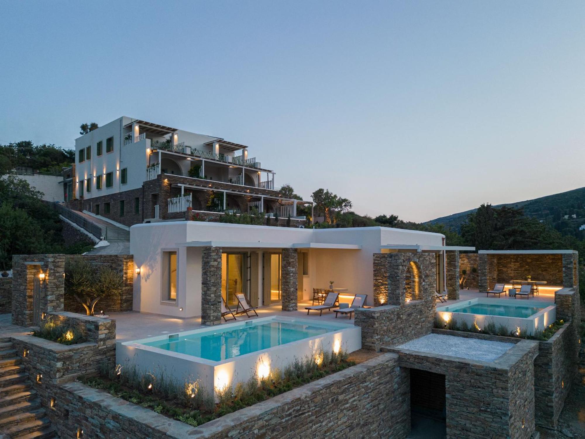 Casa Di Fiori Andros Suites الغرفة الصورة
